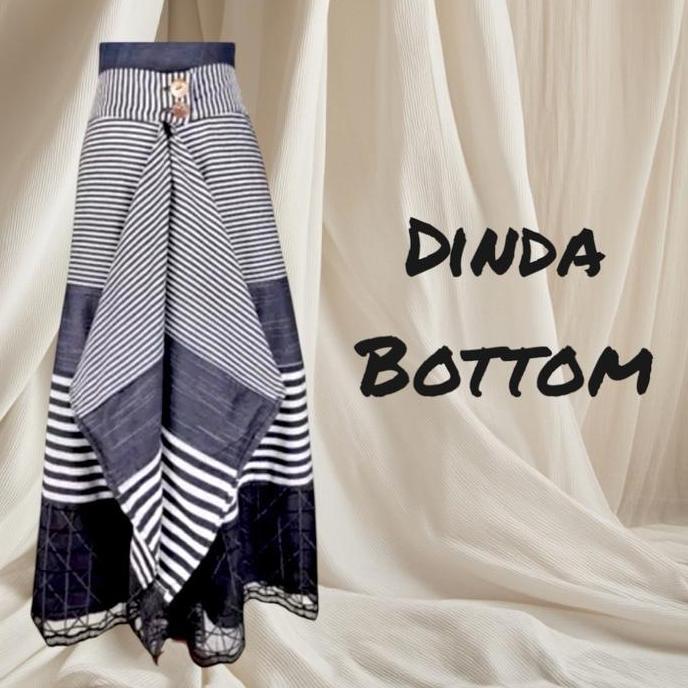 Lavanya Dinda Bottom Rok / Bawahan  Wanita Tenun Lurik