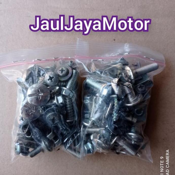 Promo Baud - Baut Scrup Full Body -Bodi Yamaha X - Ride Cod