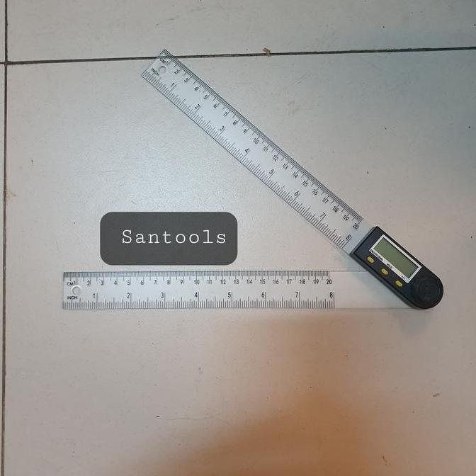 SUPER DEAL - inclinometer digital level protractor siku penggaris sudut digital 8"