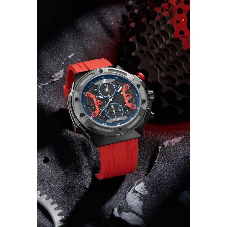 Jam T5 H 4046 G Original Cronograph Bergaransi Free Tin Box