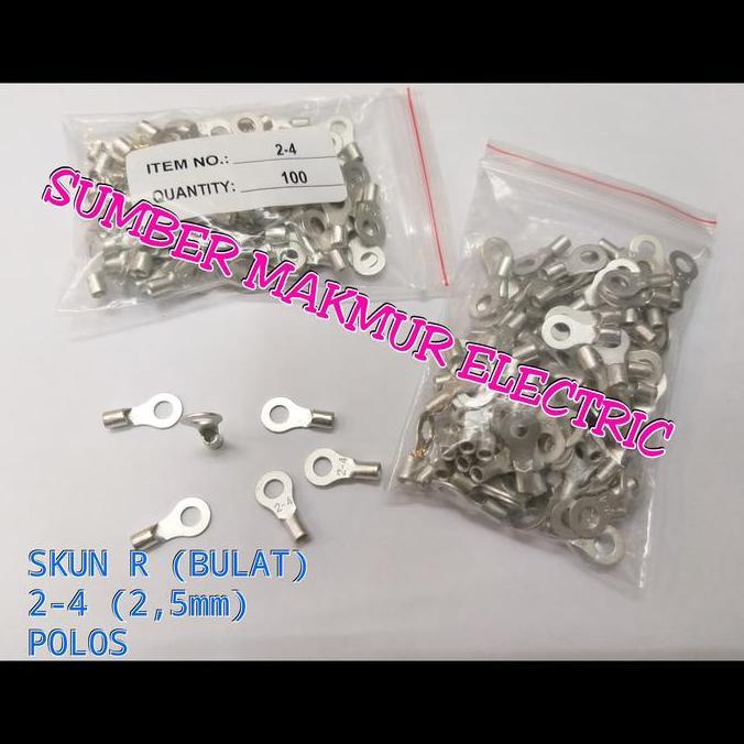Promo Skun R / Skun Ring / Skun Bulat / 2-4 / 2,5Mm / Polos Cod