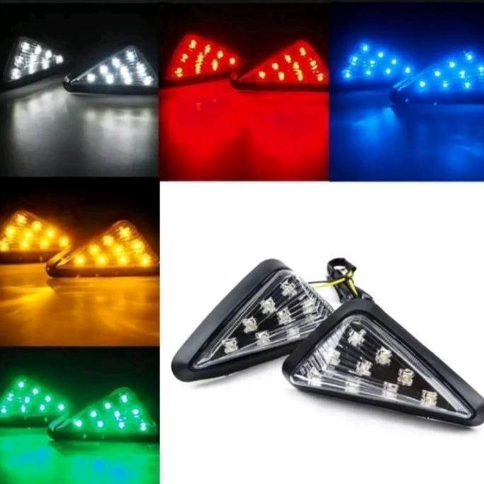Lampu Sen Sein Tempel Fearing Ky 005 Segitiga Ninja Rr Ninja 250 Cbr
