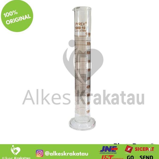 Gelas Ukur 1000ml Pyrex / Measuring Cylinder 1000 ml / 1 Liter / 1L