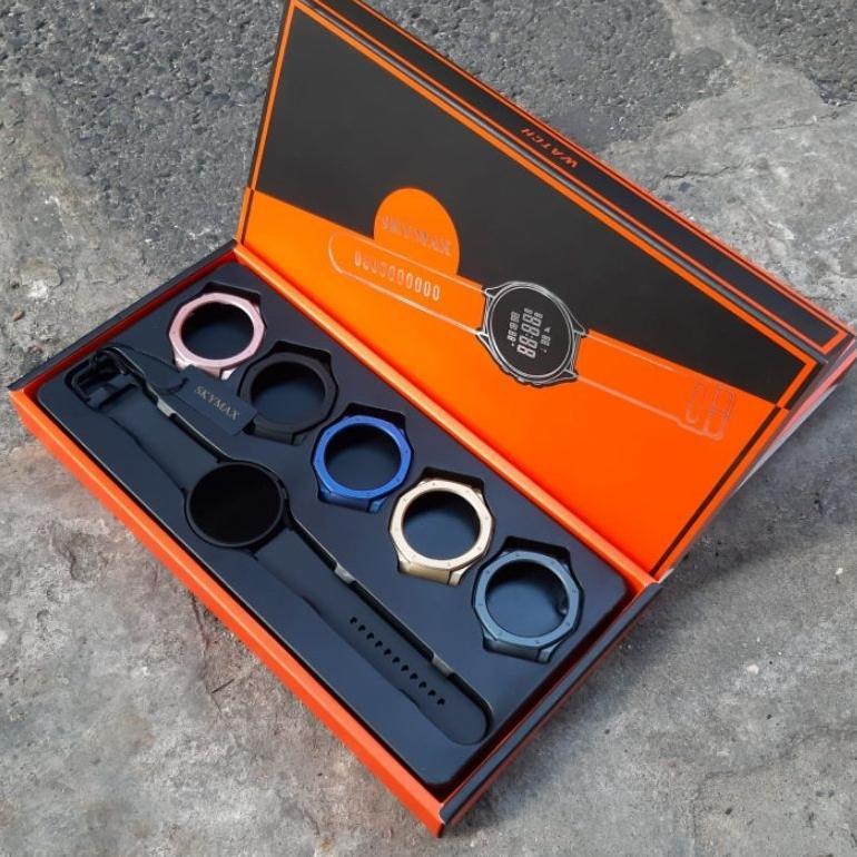 jam tangan original skymax 2218 free casing bisa dipake berenang