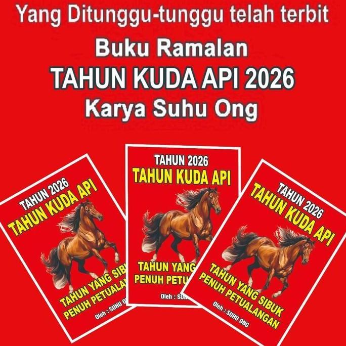 Promo Buku Jap Ji Shio Kuda Api 2026 Karya Suhu Ong|Buku Ramalan|Buku Shio Cod