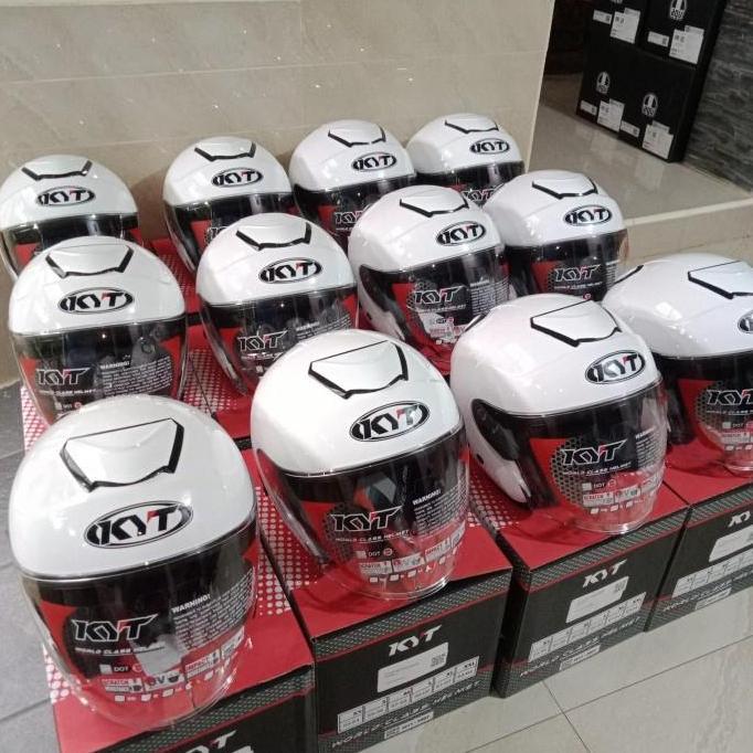 HELM KYT KYOTO SOLID WHITE
