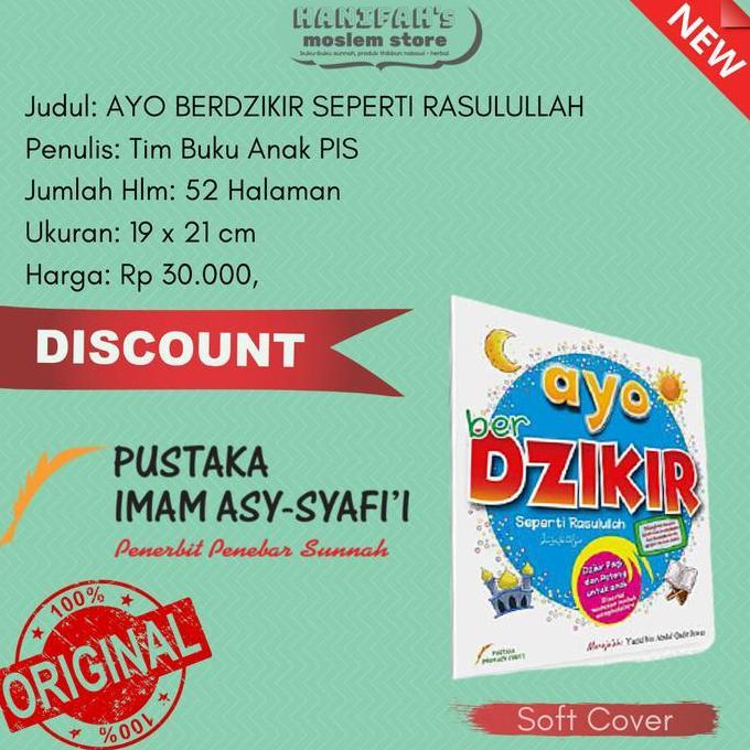 Ayo Berdzikir Seperti Rasulullah Buku Anak Pustaka Imam Syafii Yazid