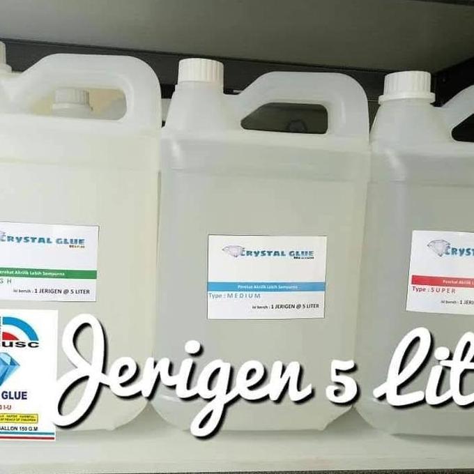 Ready lem akrilik kualitas super / lem acrylic / lem mika / lem bening