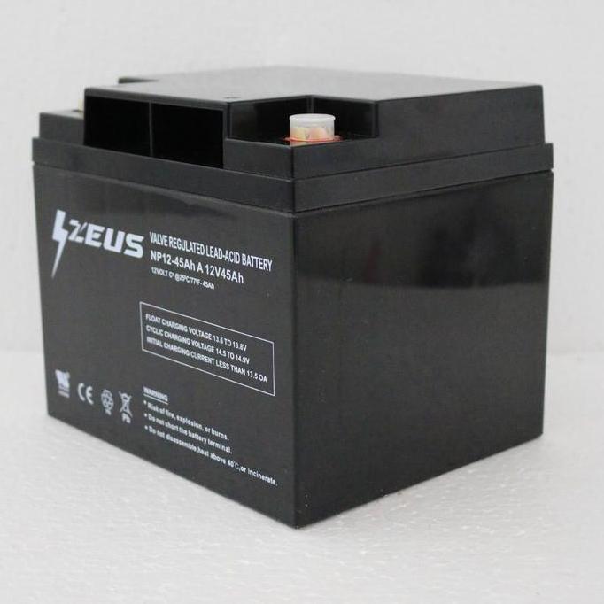 Aki Solar Panel Vrla Gel 12v 45ah Zeus Battery Aki Deep Cycle