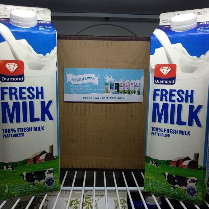 Runmilk- Susu Segar / Freshmilk Diamond Plain