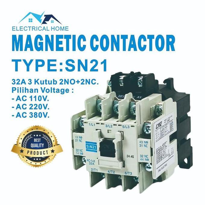 MAGNETIC CONTACTOR SN-21.