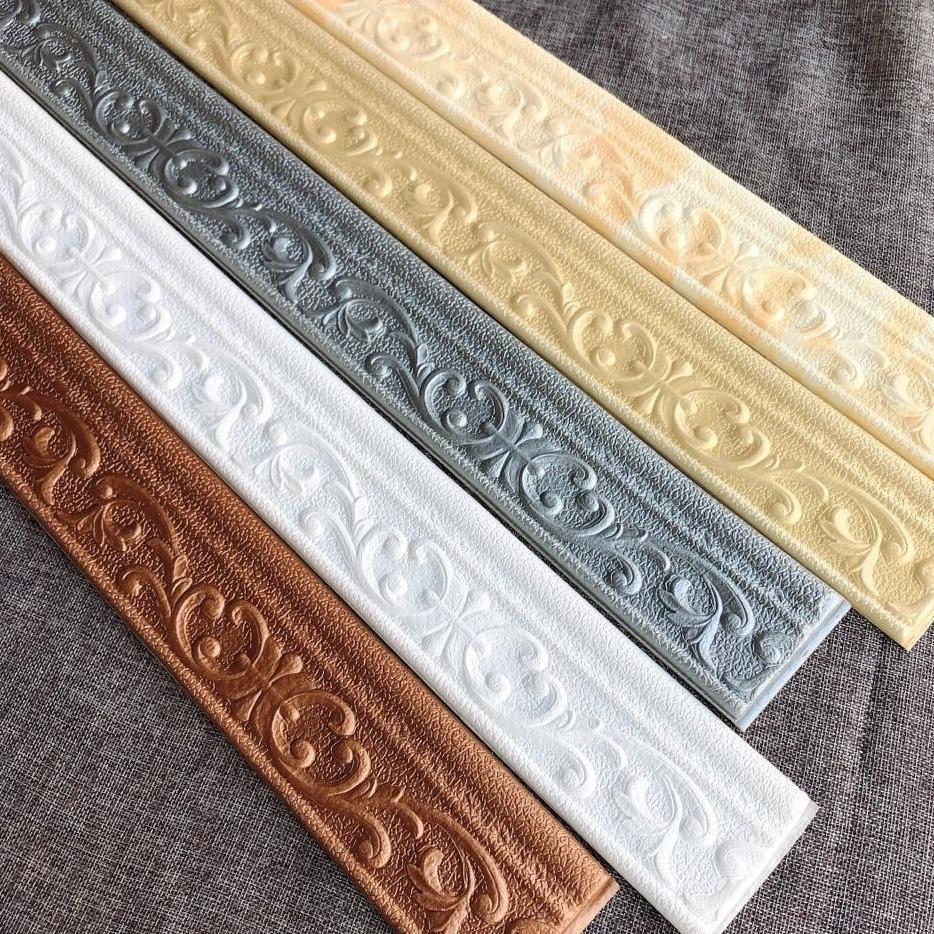 ORIGINAL PAUS BIRU - WALL BORDER LIST 3D FOAM WALLPAPER DINDING LIST STIKER T06