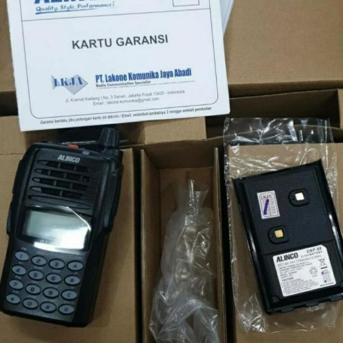 HT ALINCO DJ W10 VHF GARANSI RESMI ALINCO DJ W10 ALINCO DJ