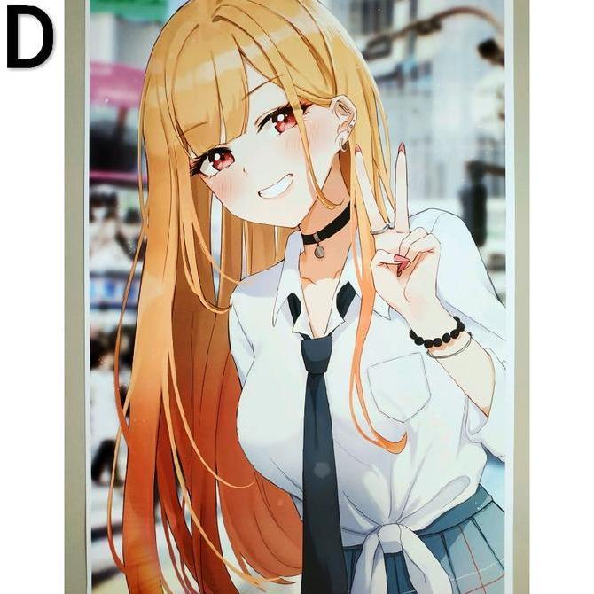 Ready Poster Anime Sono Bisque Doll My Dress Up Darling Marin Kitagawa Merchandise