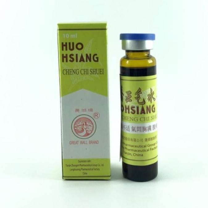 Huo Hsiang Cheng Chi Shui / Huo Xiang Zheng Qi Shui - Obat Diare Angin