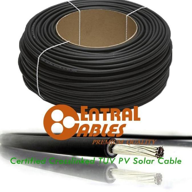 Kabel Solar PV1-F 6 mm2 10 AWG 1500V ( Solar Panel Cable PV-1F Kabel Panel Surya )