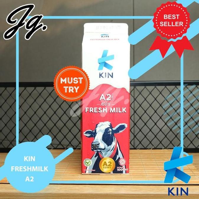 Runmilk- Kin Milk Fresh Milk Vit A2 | Susu Kin Fresh Milk 1 Liter - 1 Karton