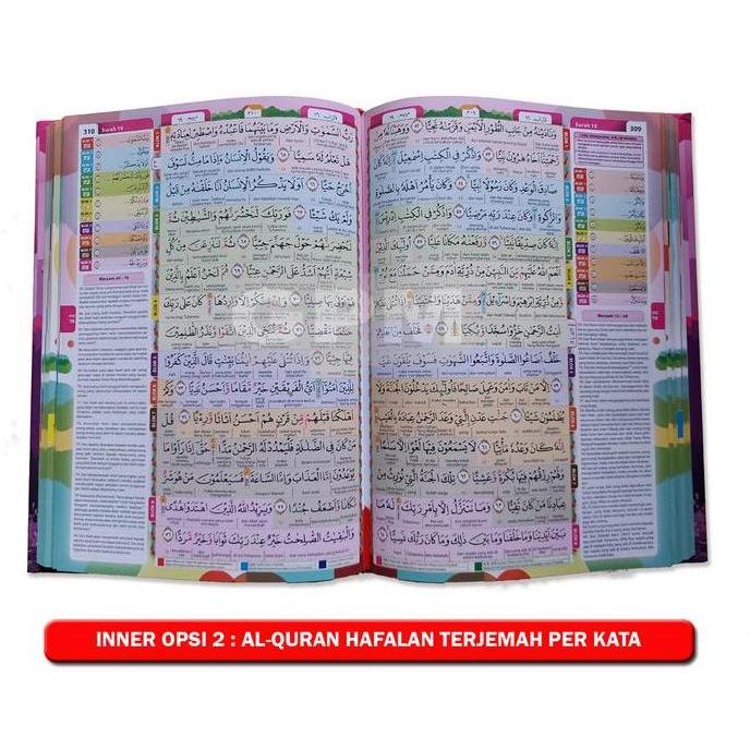 Promo Al-Quran Personal (Custom Nama) Hafazan Junior Per Kata (A5) Bisa Foto Cod