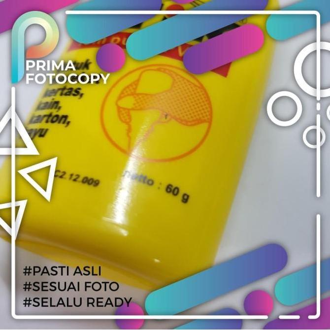 Ready Lem Fox Stik 60gram | lem untuk kerajinan manik manik origami hvs sedotan stik es krim