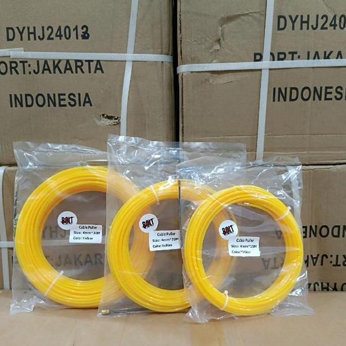 TOQMIJIN TREKPER 15 / 20 / 30 METER PANCINGAN KABEL NYLON CABLE PULLER 4MM