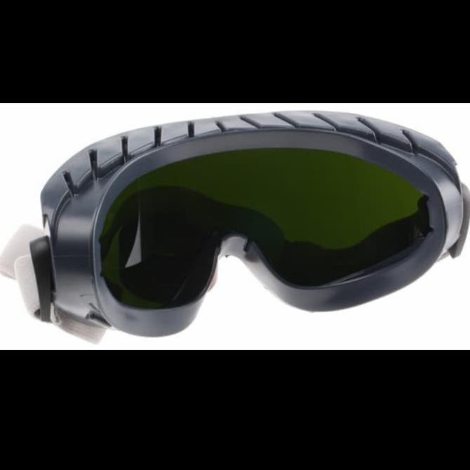 Kacamata Safety 2895S Welding Goggle Hitam Anti-Scratch dengan Lense Polycarbonate Klas Optik 1 dan 