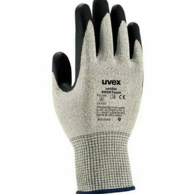 hand gloves uvex unidur 6659 foam