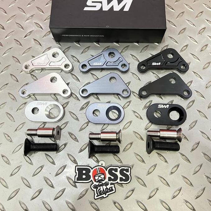 SHANNOORA Lowering Kit SWI CNC Vespa GTS GTV HPE