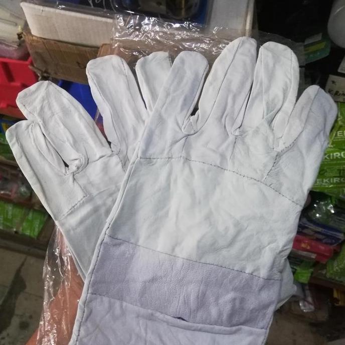 Sarung tangan las kulit Mig - Tig - mma