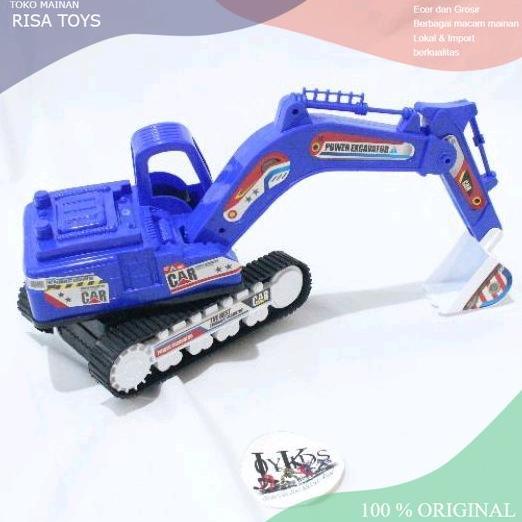 limited mainan mobil excavator truck beko besar fp 710 bahan terbaik