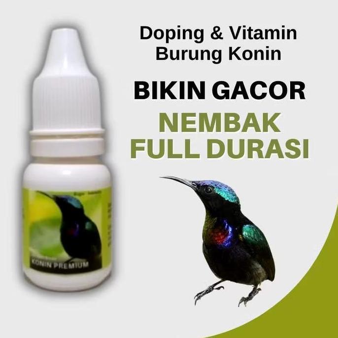 Vitamin Burung Konin Kolibri Ninja Premium Gacor Plong Nembak Full Durasi murah