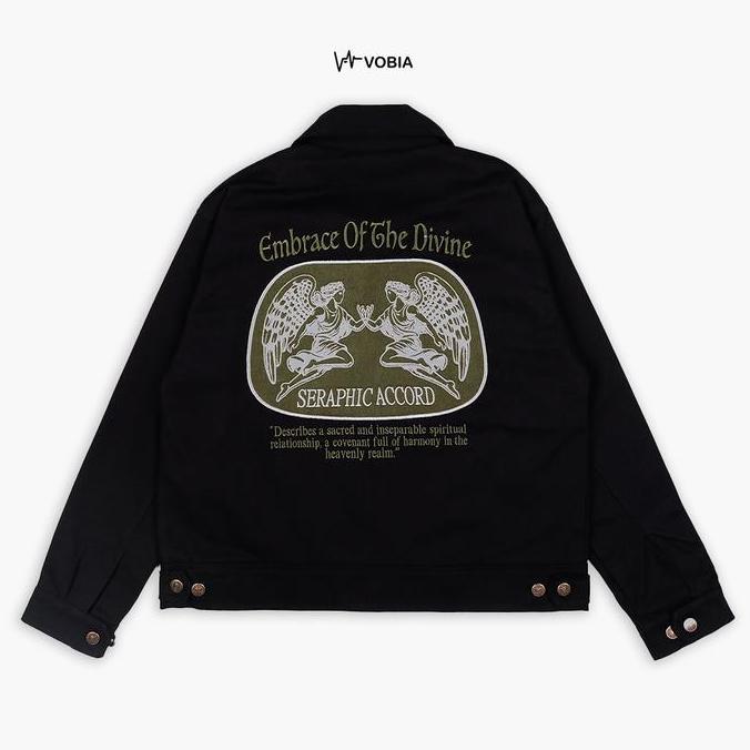Vobia Work Jacket Boxy - Seraphic Accord Black