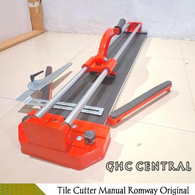 QURYGHANZ Alat Potong granit 100 cm Romway Mesin Potong keramik Granit 1 Meter