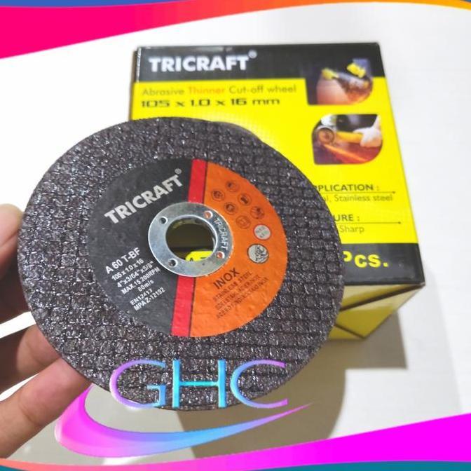 QURYGHANZ Mata Batu Gerinda Potong Cutting 4X1 TRICRAFT Mata potong