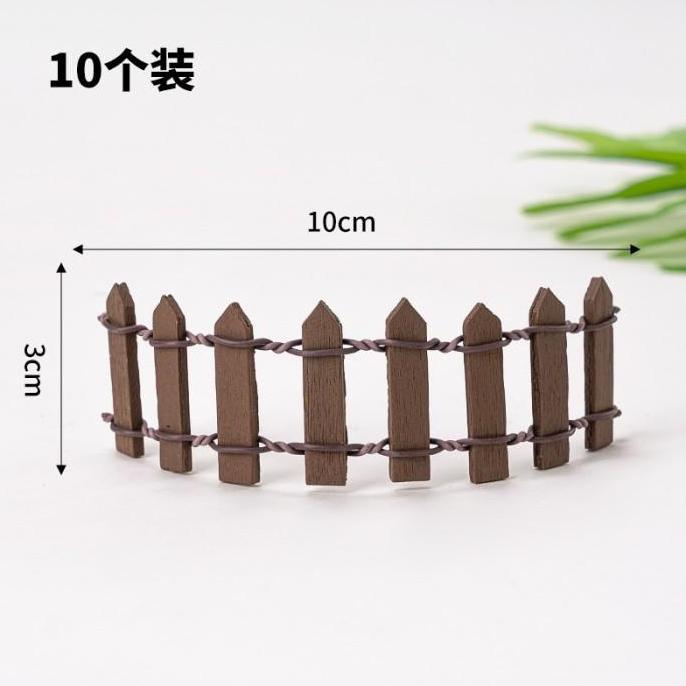 Miniatur Pagar - Dekorasi Pagar - Pagar Tanaman - Dekorasi Cake Pagar