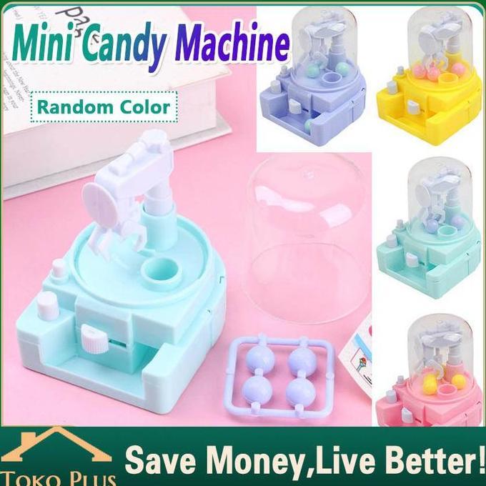 TWOVAN mainan mesin capit permen Pengambil Bola mini untuk anak