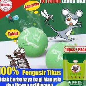 TWOVAN Anti Tikus Mobil Pengusir Tikus Pil Kamper Kapur Barus 10pcs/pack