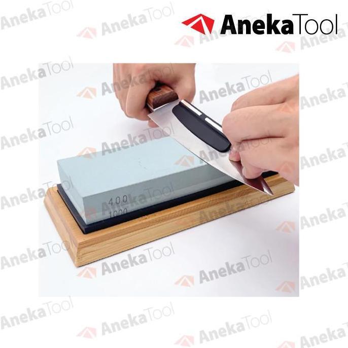 AT Batu Asah #400 1000 5000 10000 Pengasah Pisau Natural Whetstone