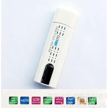 TJANMON DVB-T2 Penerima Signal Digital TV Tuner HDTV USB Stick utk Komputer