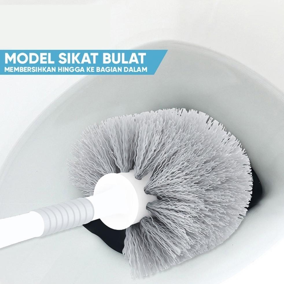 VALUE PACK LIVING MALL SIKAT WC TOILET D67 TOILET BRUSH ALAT PEMBERSIH KAMAR MANDI/SIKAT TOILET SERB