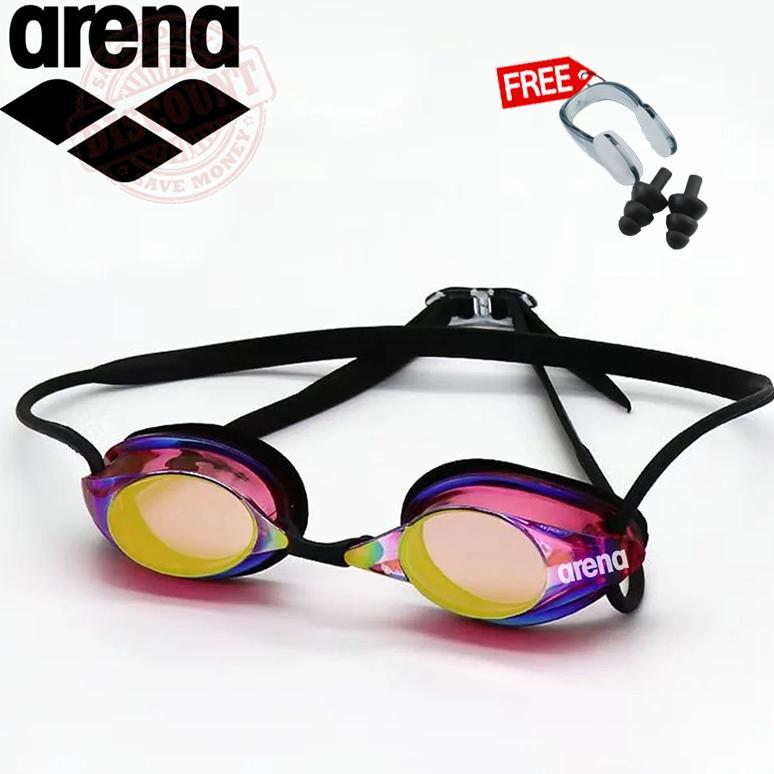 Ori Kacamata Renang Arena Profesional Laju Tinggi HD Tahan Air Anti FOG & Uv Protection Pria Wanita