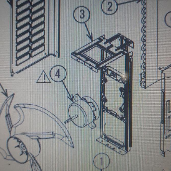 Fan Motor Outdoor AC Panasonic PU5/7/9XKJ