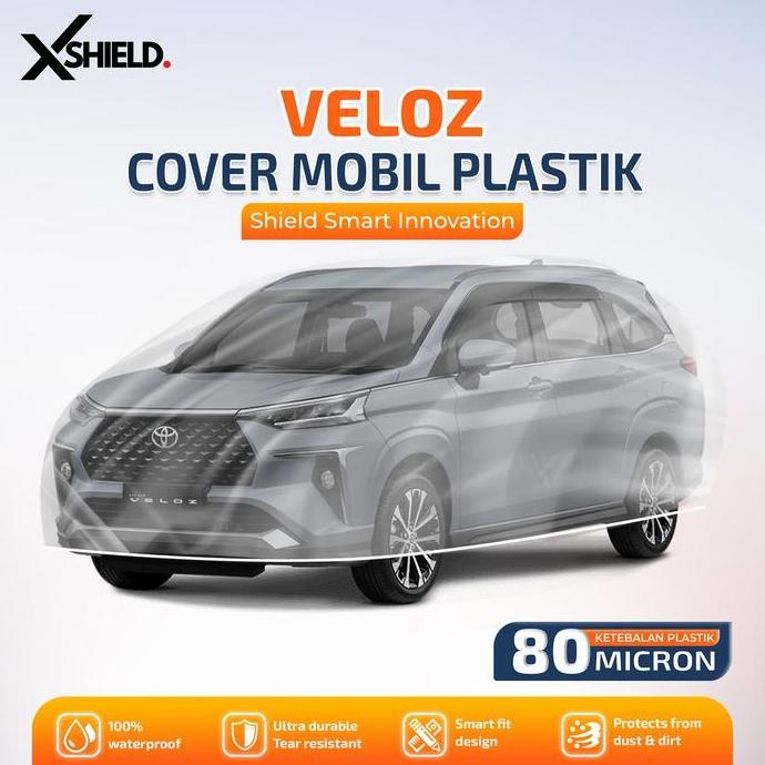 KHUSUS SARUNG MOBIL PLASTIK AVANZA VELOZ BODY COVER MOBIL TRANSPARANPE8