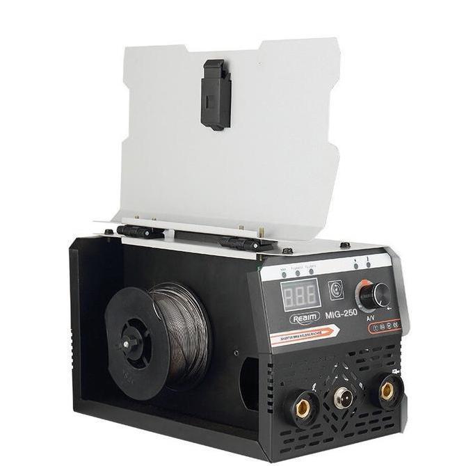 Promo Reaim  Mig-250 Mesin Las Listrik Inverter 120A 450 Watt, Igbt Portabel Dengan Tampilan Digital