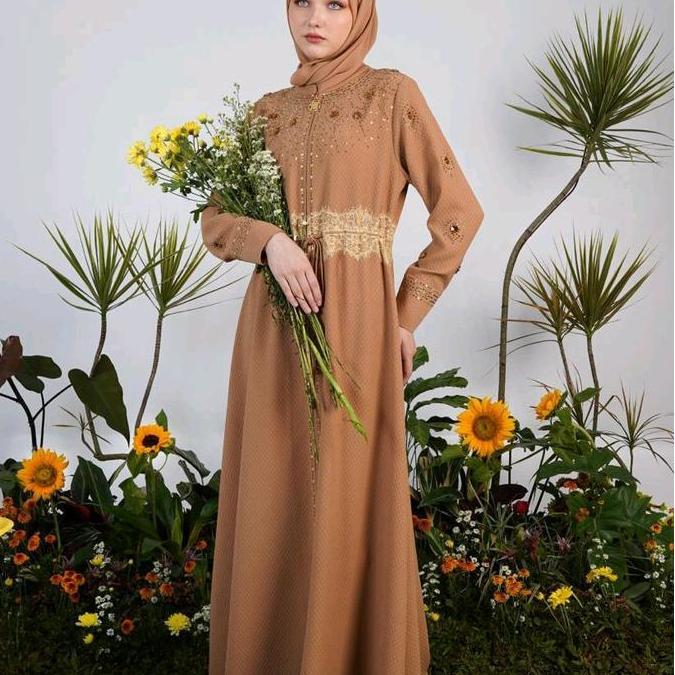 [NEW] A6364 - Gamis Abaya Hikmat Fashion Original