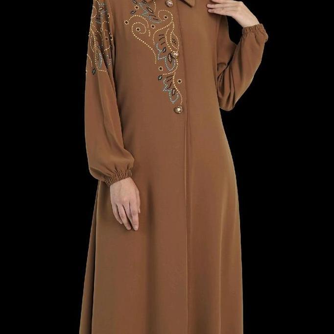 [NEW] A1249 - Abaya Hikmat Fashion Original set Hijab