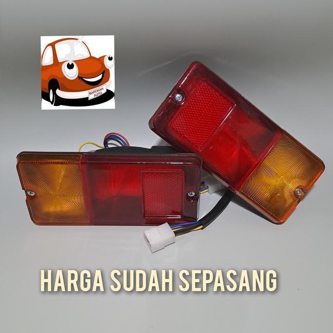LAMPU REM BELAKANG STOPLAMP MOBIL ZEBRA PICK UP S89 SEPASANG BEST SELLER
