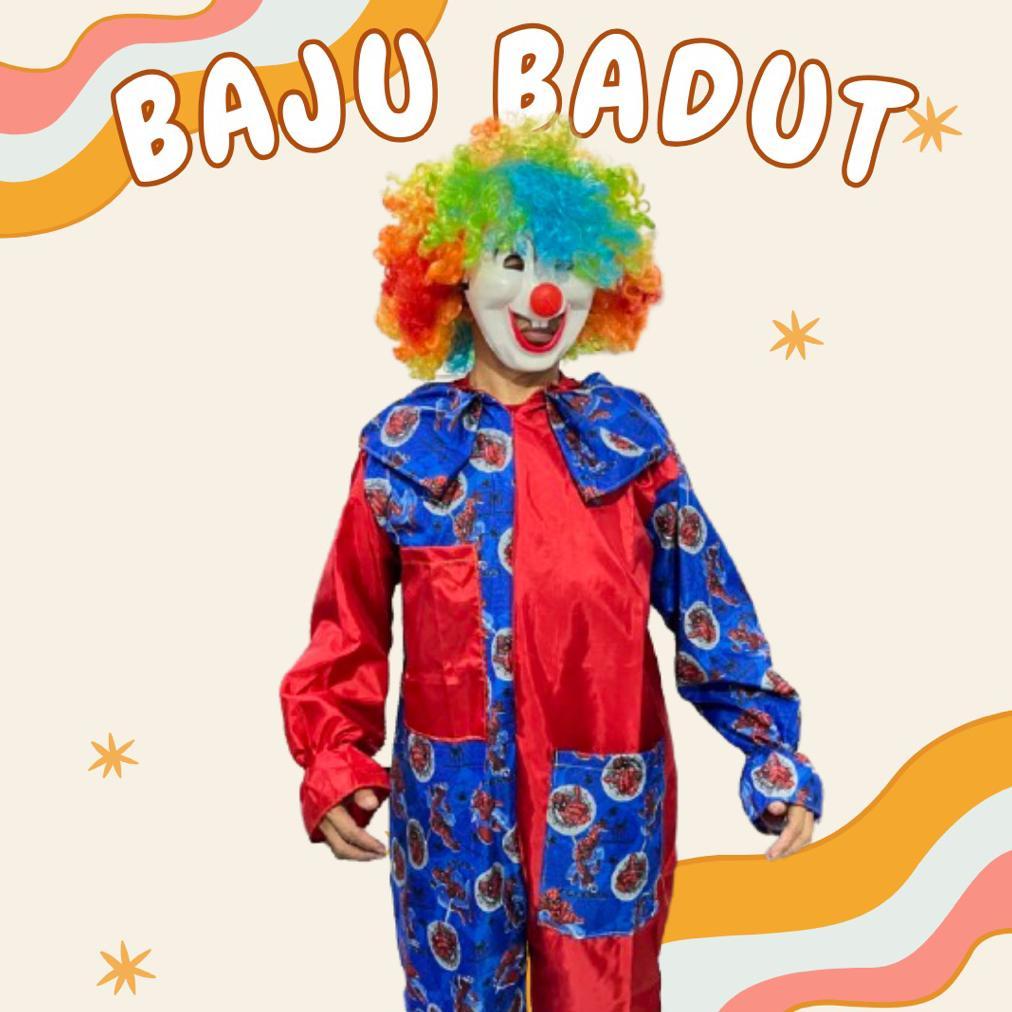 NEW Kostum Baju Badut Spiderman Pesta Topeng Wig [terbaik][terlaris]