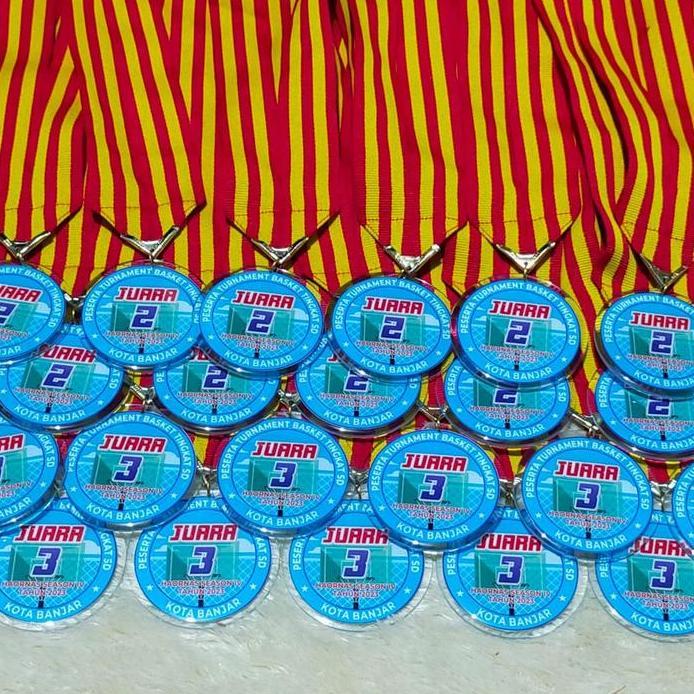 Medali Akrilik Custom Medali Perpisahan Medali wisuda Medali Kejuaraan Medali olimpiade