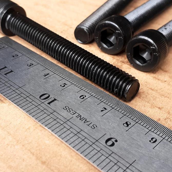 BAUT L BAJA M10X70 / BAUT L BAJA M10 X 70 / BAUT L M10X70 BAJA HITAM