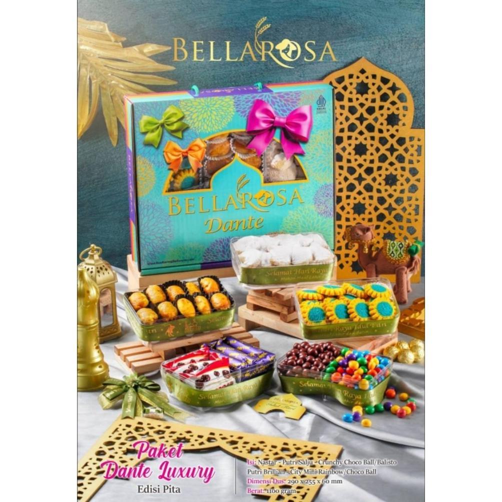 MAISON PAKET HAMPERS LEBARAN BELLAROSA SET KUE LEBARAN KUE KERING COKLAT PARCEL / BELLAROSA PAKET KU